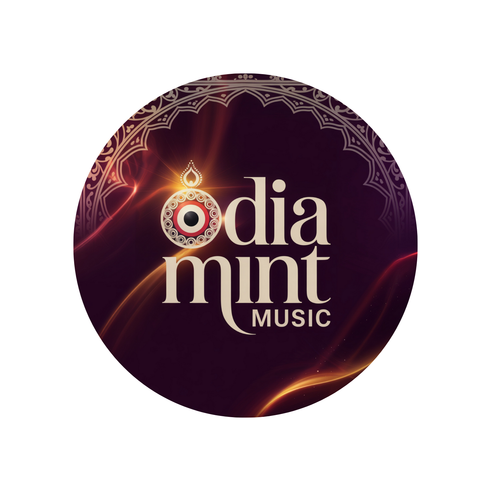Round Logo - Odia mint music